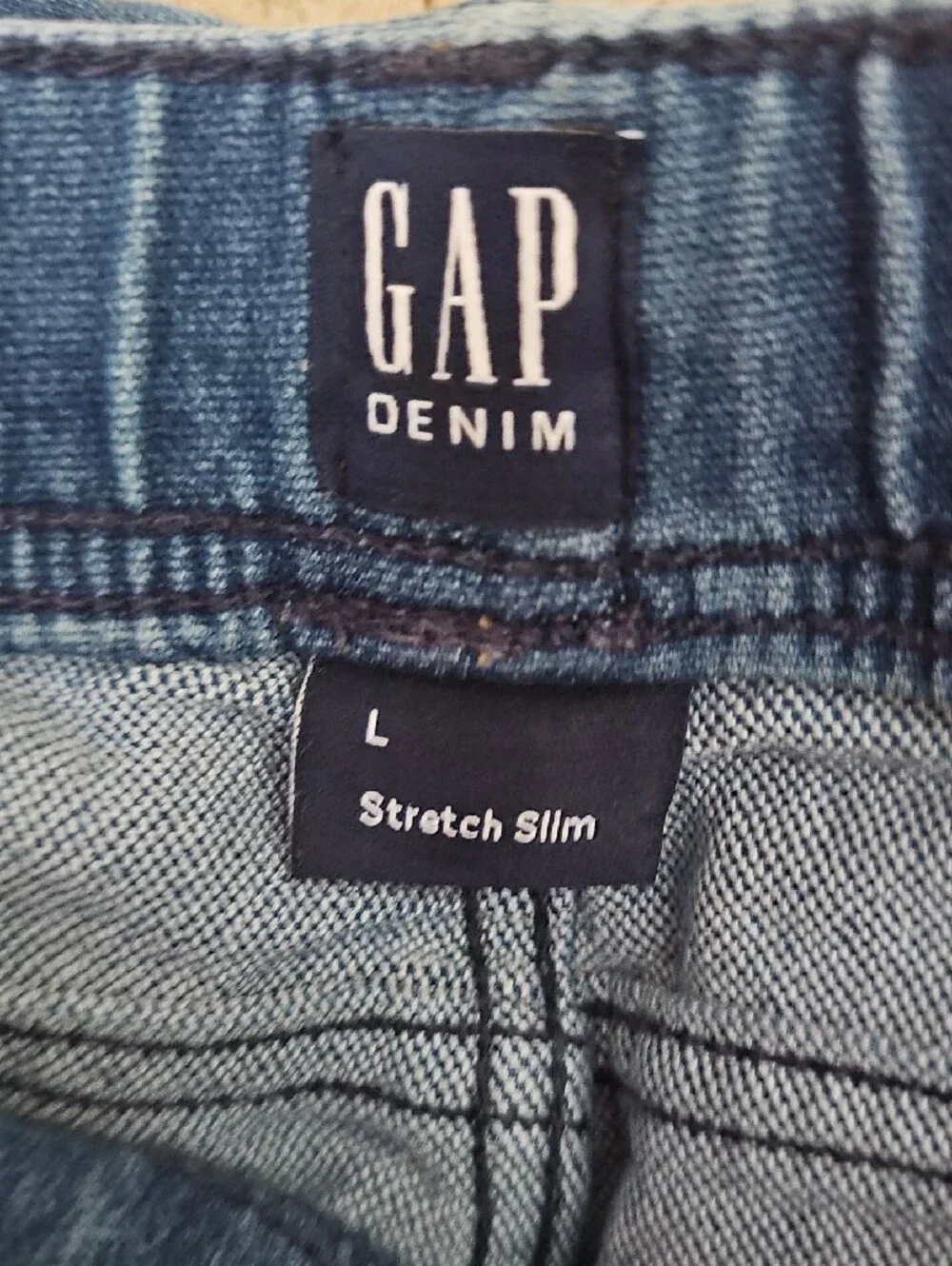 GAP Stretch Slim Jeans - Blue Denim